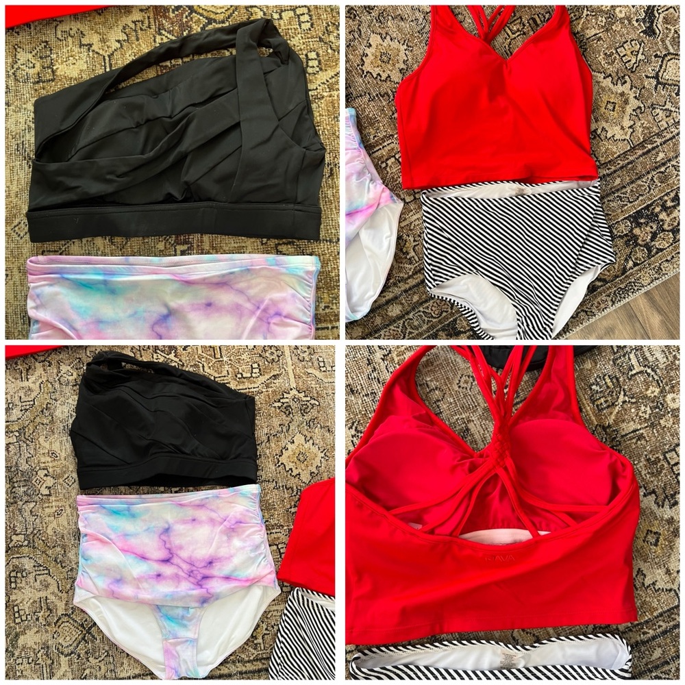 Colorful Swimwear Set - women’s Kiava swim all size medium
